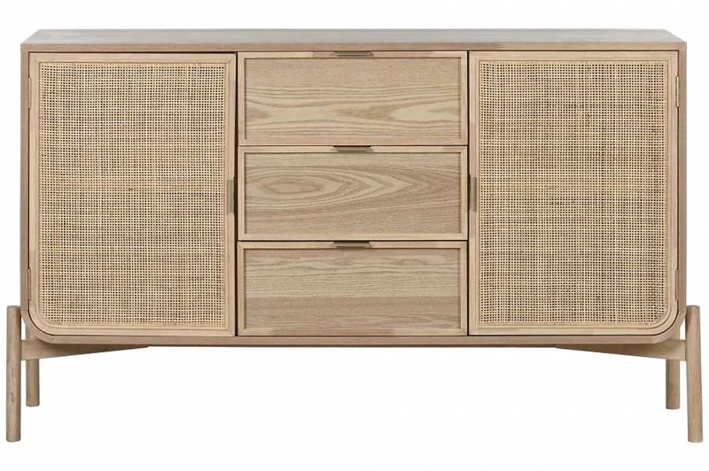 BUFFET ABETO RATAN 136X38X80