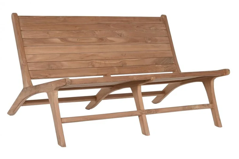 BANCO TECA 120X81X67 NATURAL NATURAL