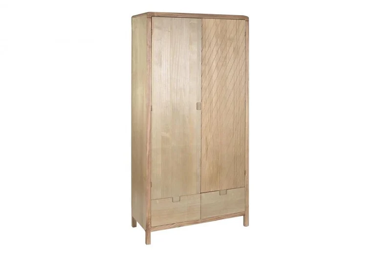 ARMARIO PINO MDF 90X40X180 NATURAL