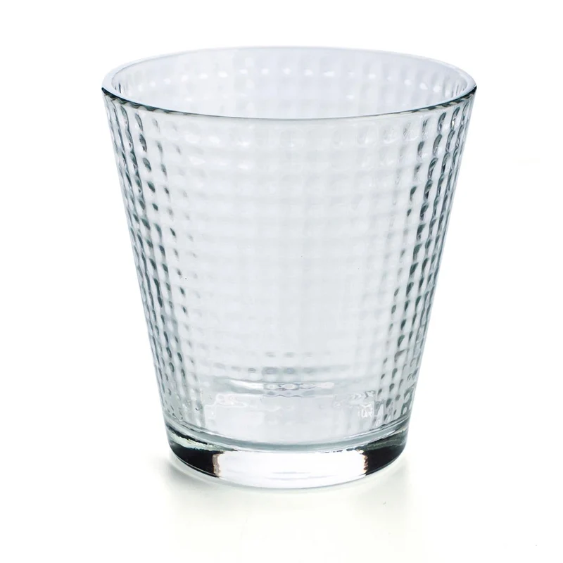 SET 6 VASOS BAJOS VIDRIO 25CL