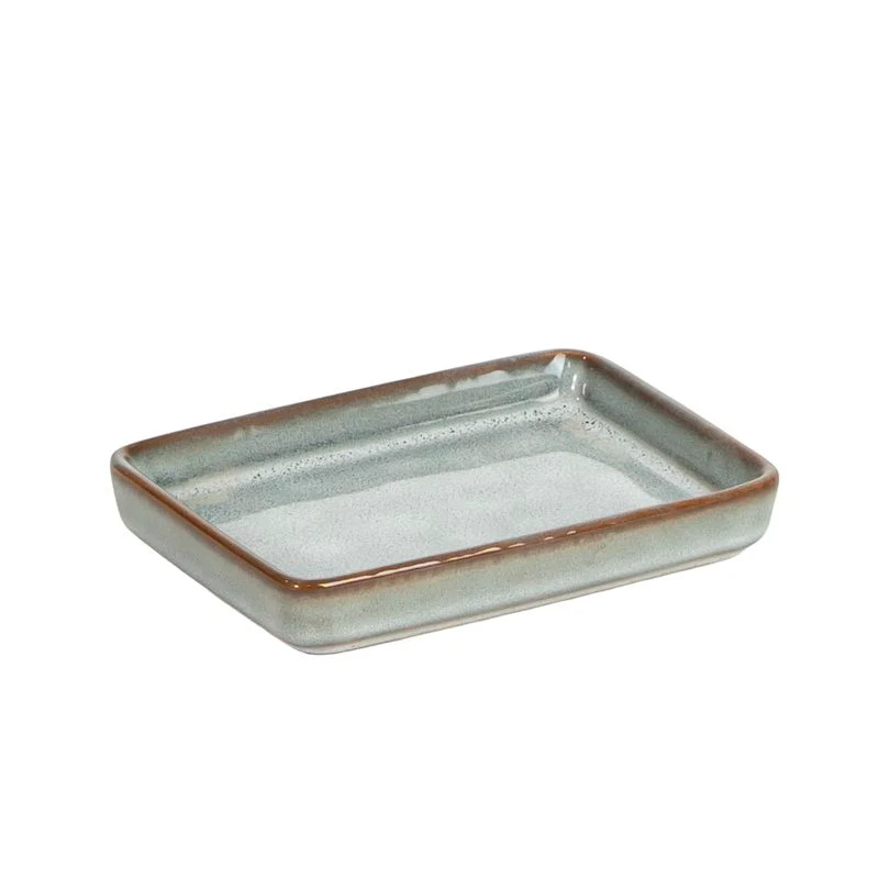 JABONERA CERAMICA SOFT CELESTE