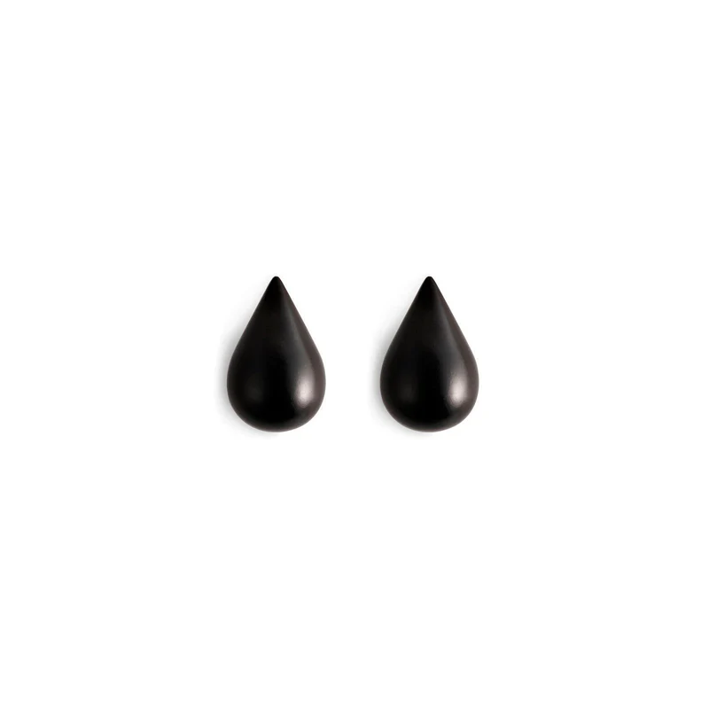 Dropit Hooks Small Black (Set de 2)
