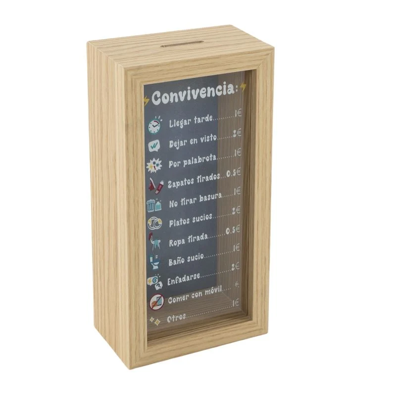 HUCHA DE MADERA NORMAS CONVIVENCIA