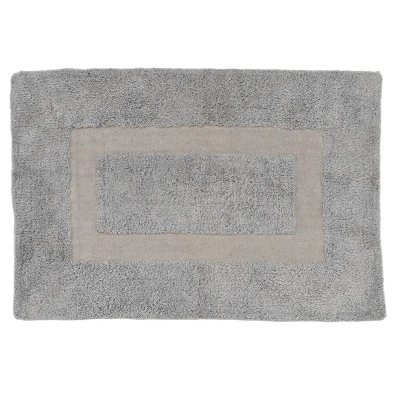 ALFOMBRA BAÑO GRIS 40X60CM