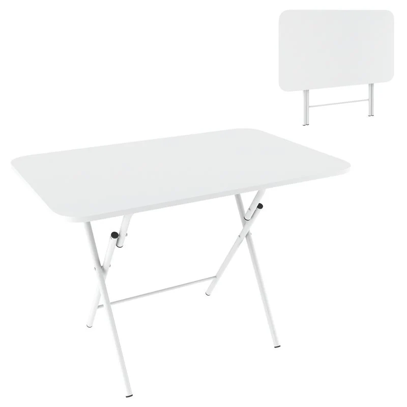 MESA PLEGABLE 70X110CM BLANCO