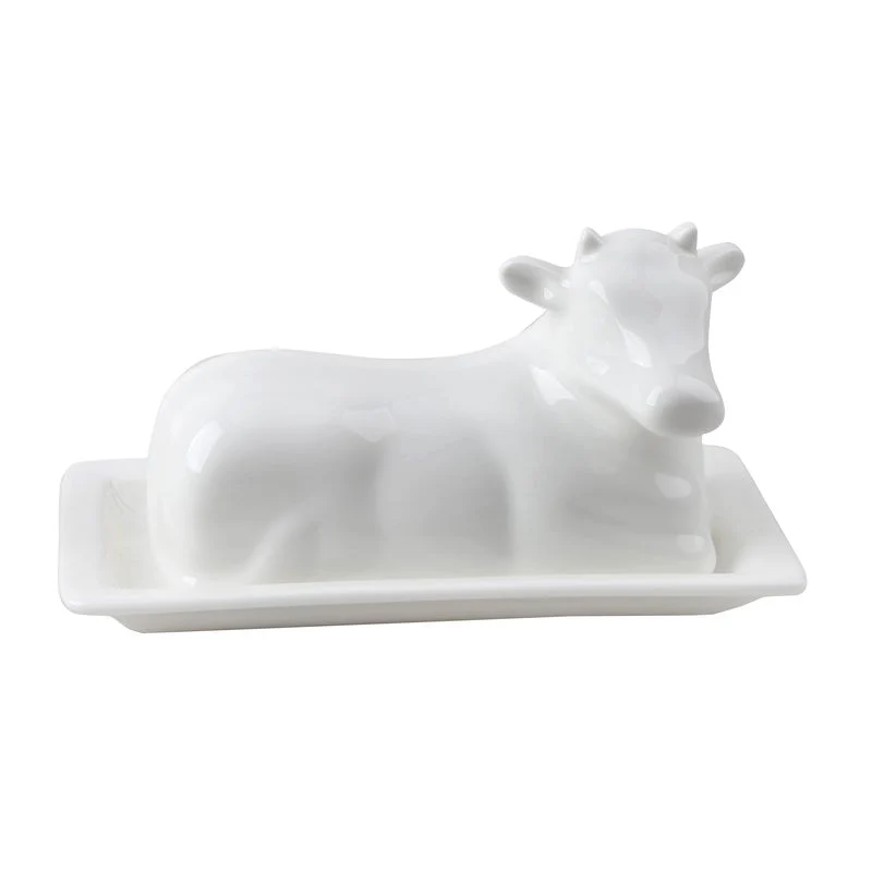 MANTEQUILLERA FORMA VACA