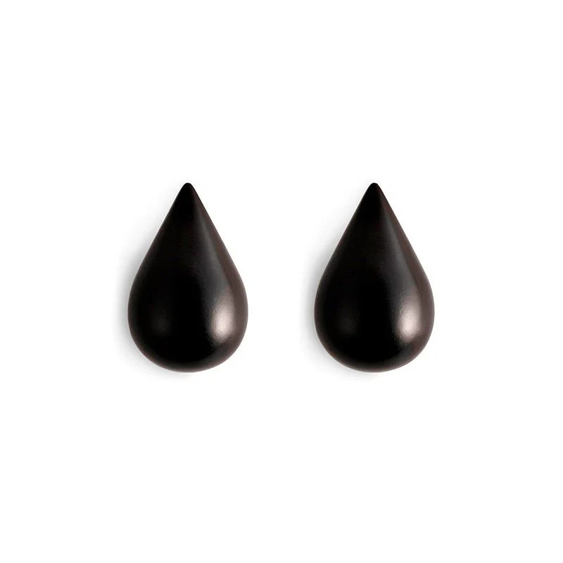 Dropit Hooks Large Black (Set de 2)