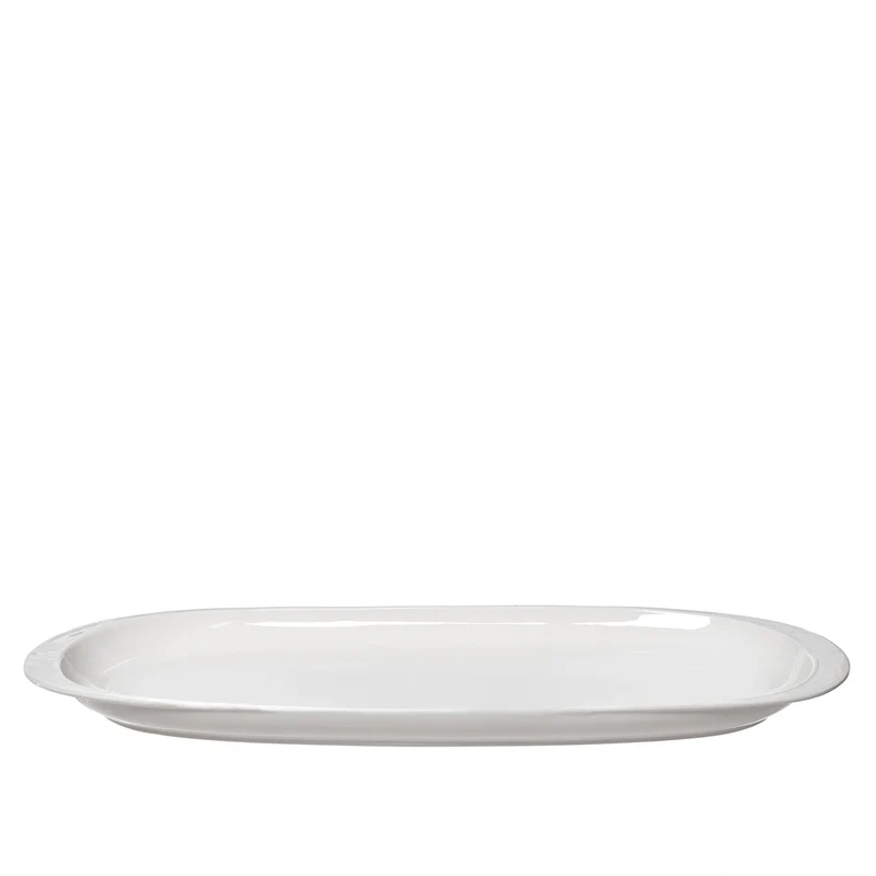 PLATO OVALADO PORCELANA