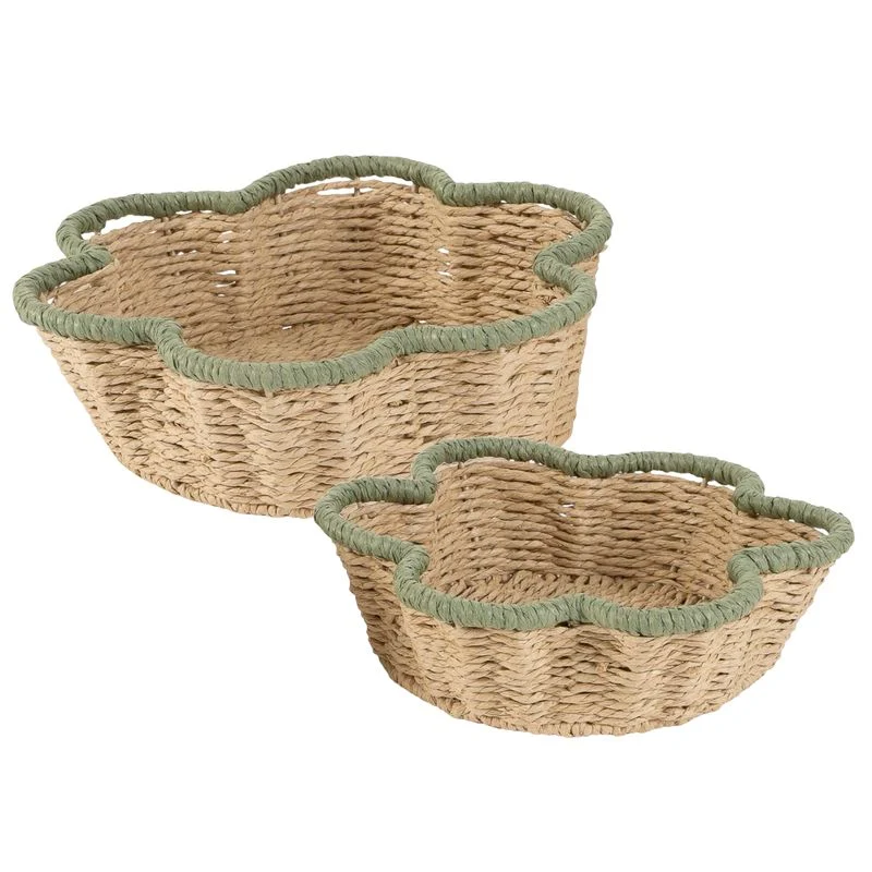 CESTA BICOLOR VERDE