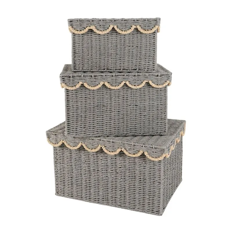 BAUL BICOLOR GRIS