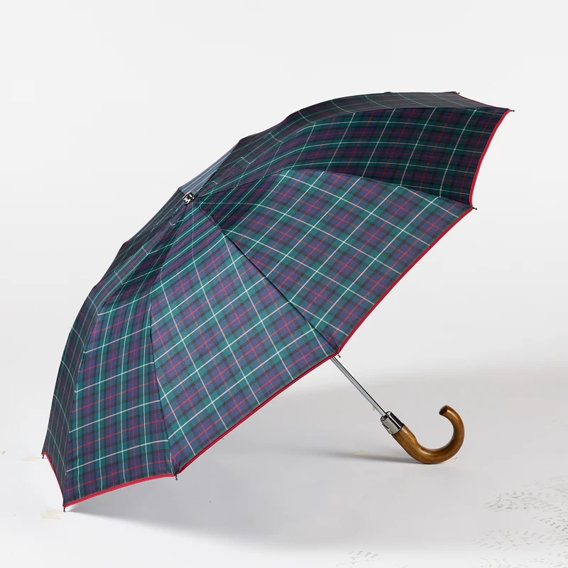 PARAGUAS SCOTTISH AZUL Y VERDE