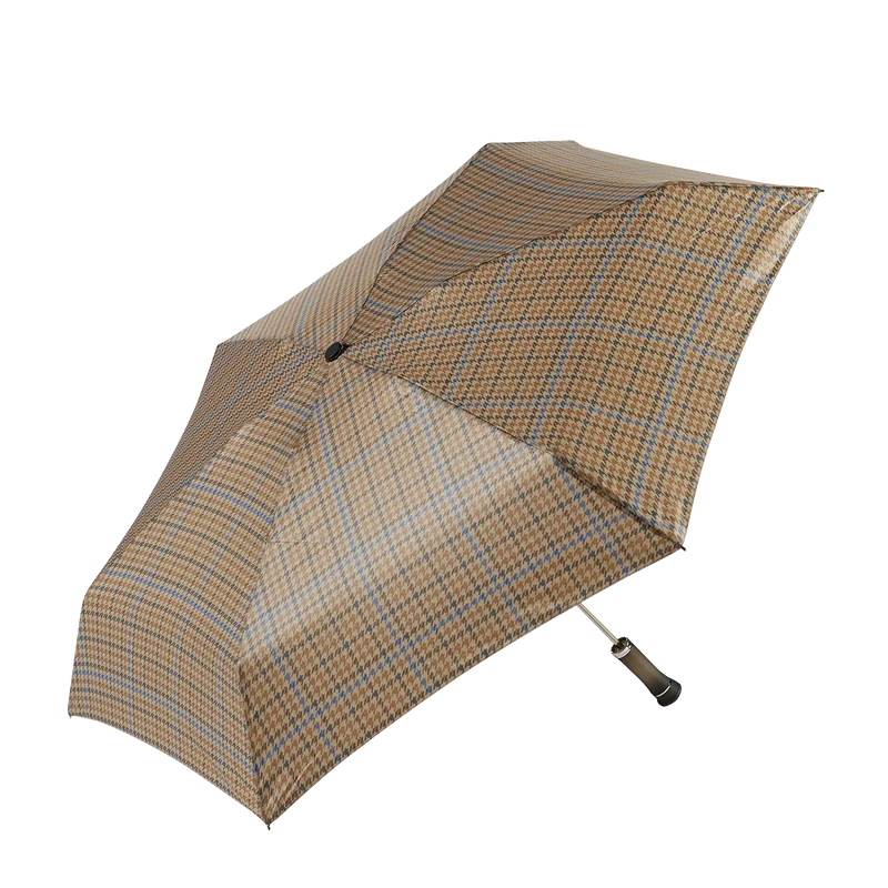 PARAGUAS CUADRO GALES MARRON