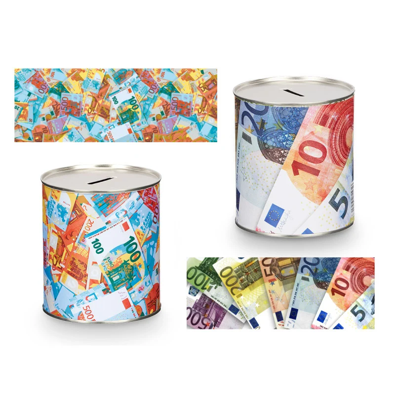 HUCHA METAL BILLETES