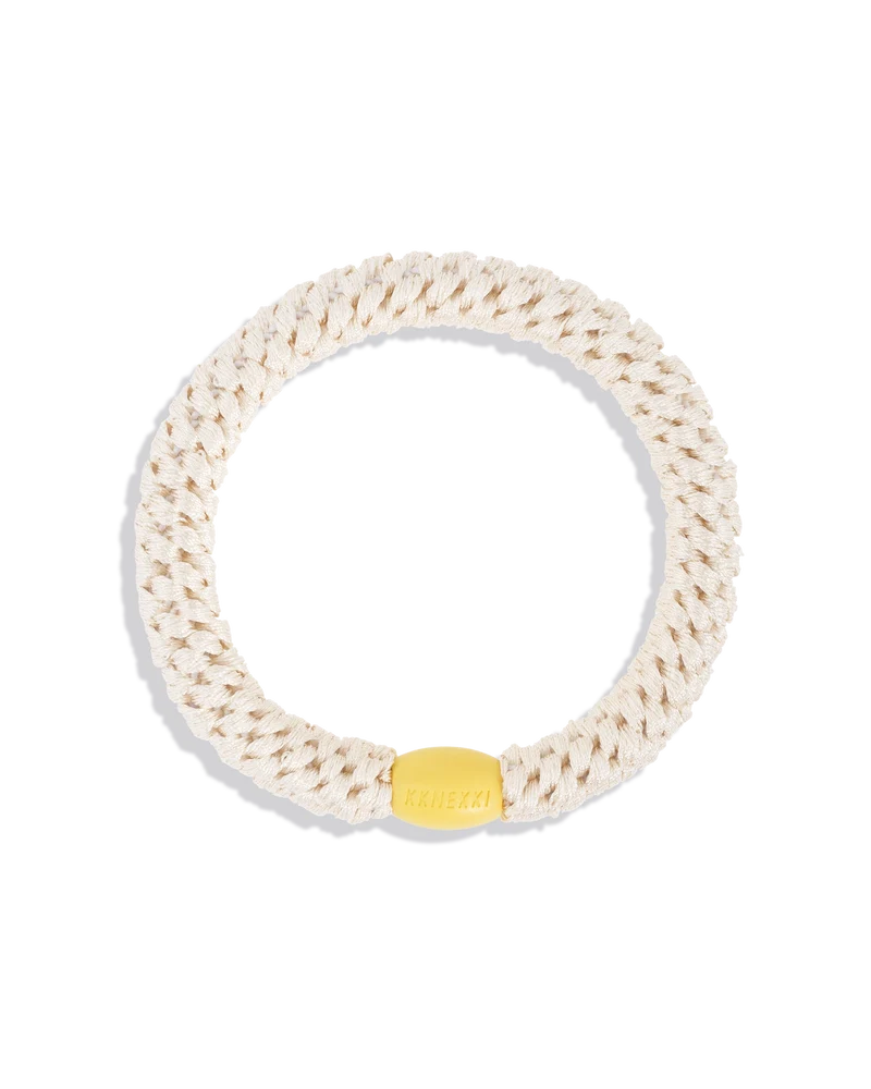 KKNEKKI IVORY YELLOW BEAD