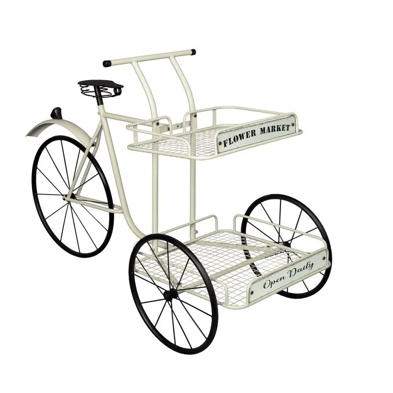 ESTANTE PARA MACETAS FORMA BICICLETA