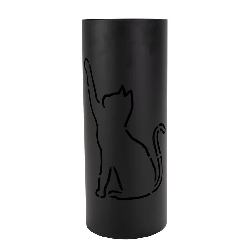 PARAGÜERO METAL GATO NEGRO