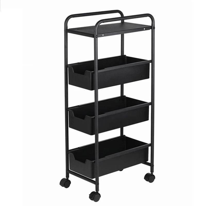 CARRO AUXILIAR METAL NEGRO