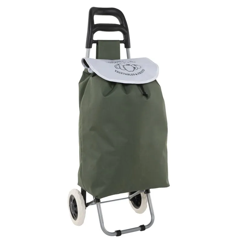 CARRO COMPRA 33L PLEG. VERDE
