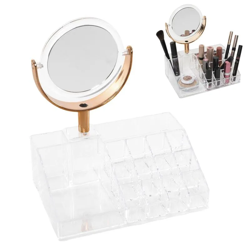 ORGANIZADOR COSMETICOS CON ESPEJO