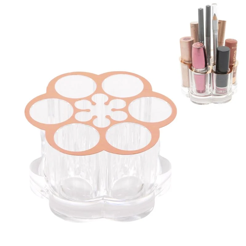 ORGANIZADOR COSMETICOS 12 DPTOS. COBRE