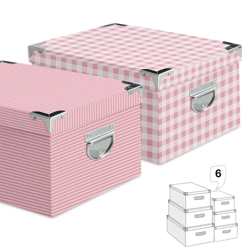 CAJAS CANTONERAS BASICS ROSA