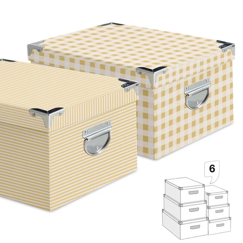 CAJAS CANTONERAS BASICS AMARILLO