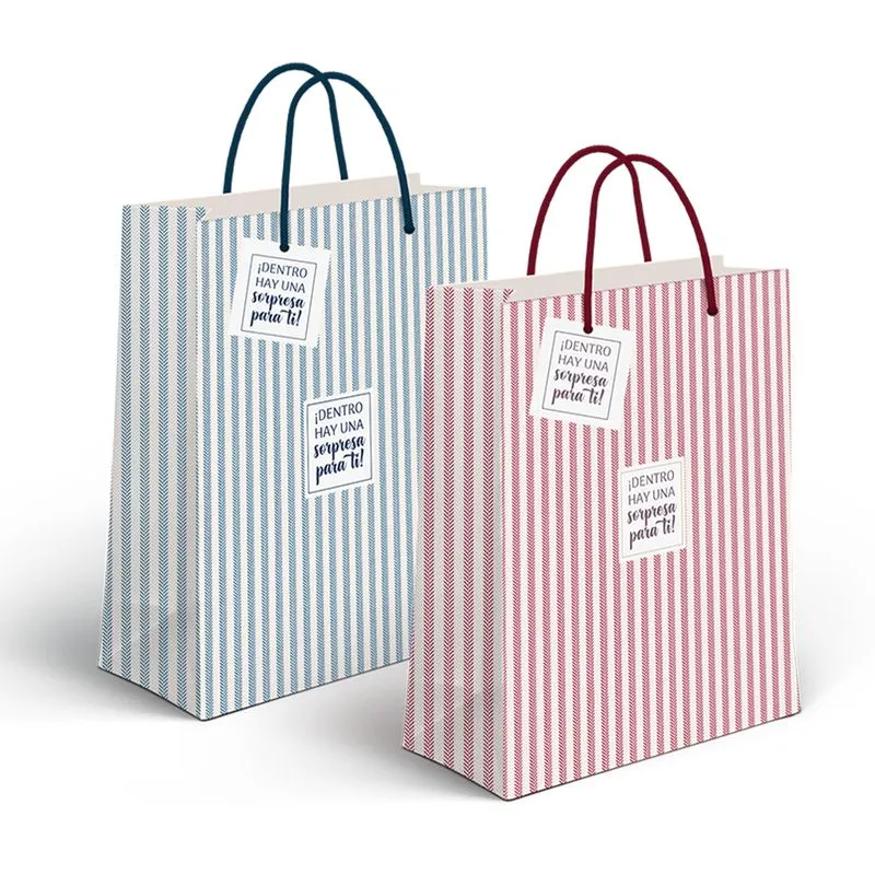 BOLSA PAPEL L RAYAS