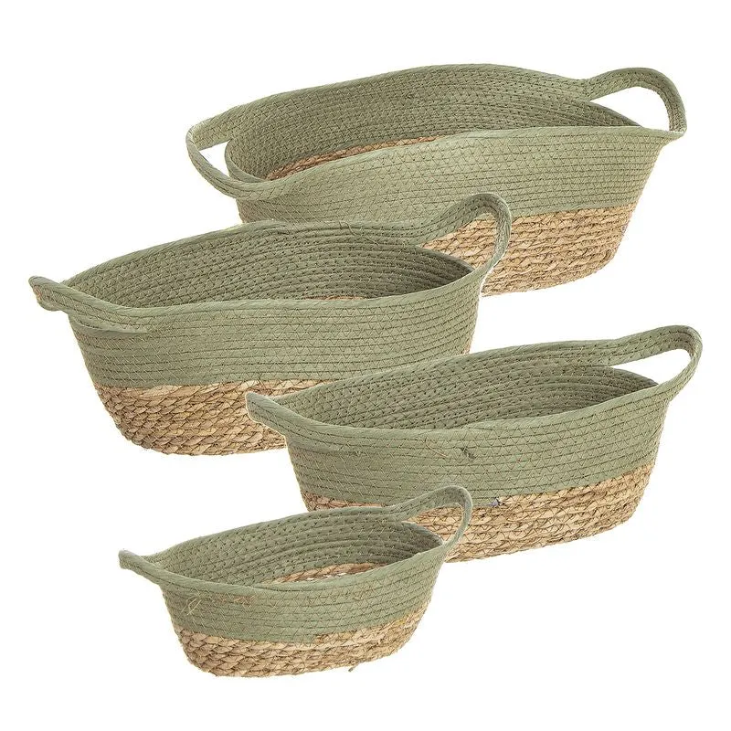 CESTA BICOLOR VERDE