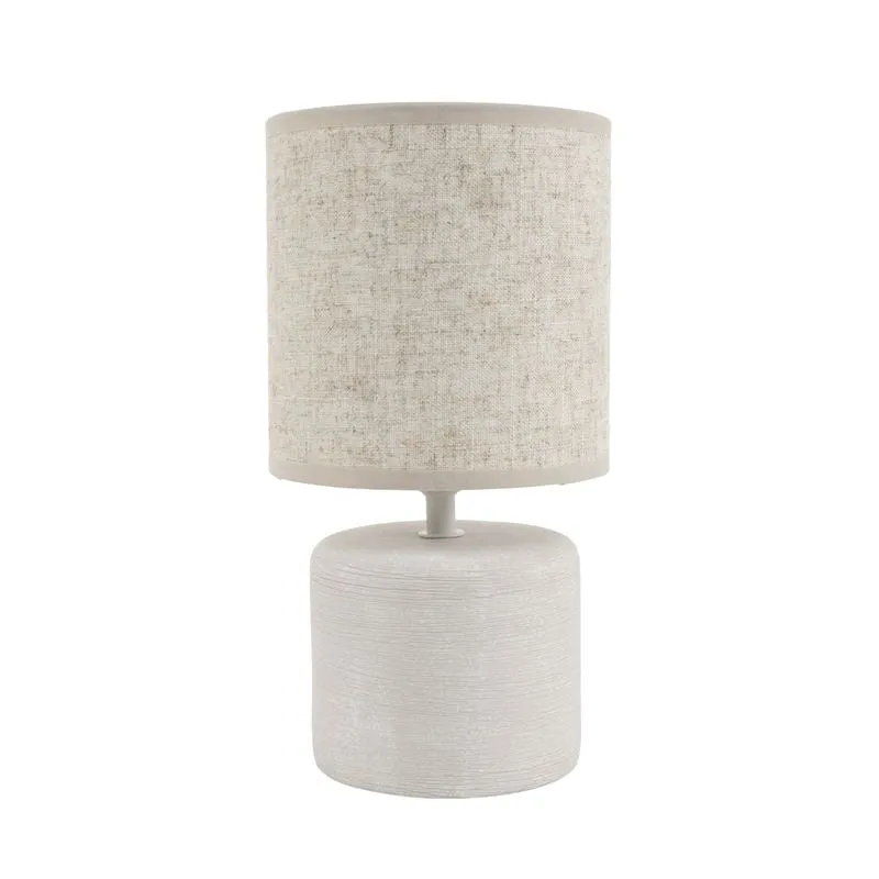 LAMPARA BASE CERAMICA SOFT