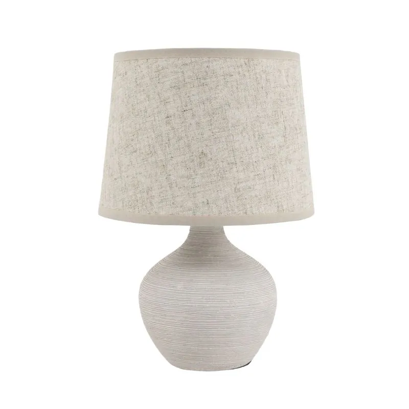 LAMPARA BASE CERAMICA SOFT