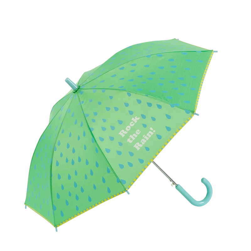PARAGUAS INFANTIL GOTAS VERDE