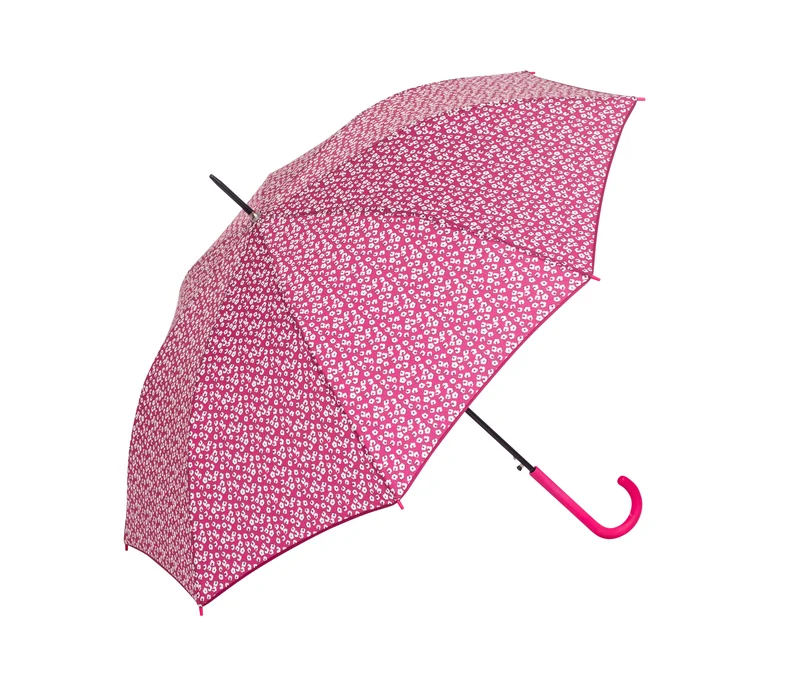PARAGUAS ESTAMPADO FLORECITA ROSA