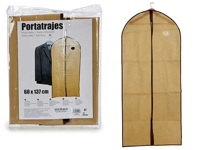 PORTATRAJES 60X137CM COL NATURAL