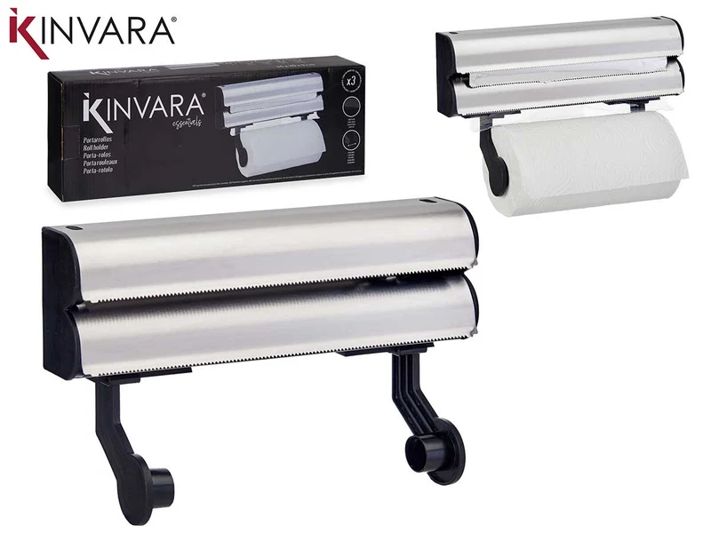 PORTARROLLOS DOBLE 34CM