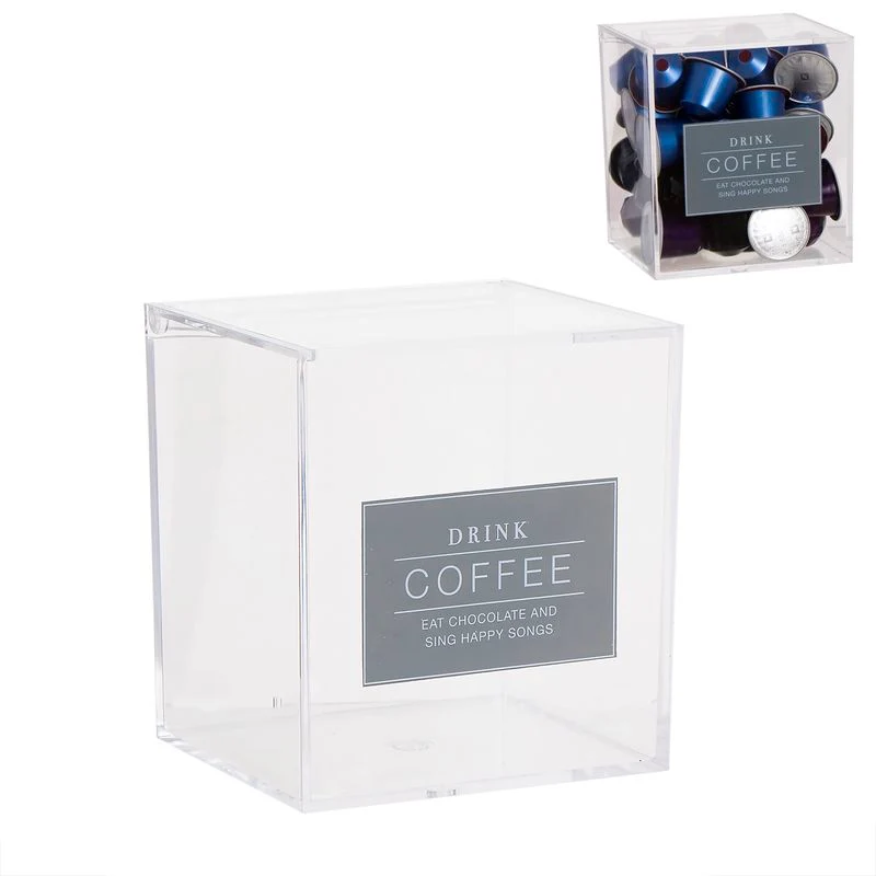 CAJA ACRILICO PARA 40 CAPS.ESSENTIAL