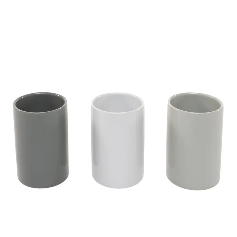 VASO BAÑO GRIS