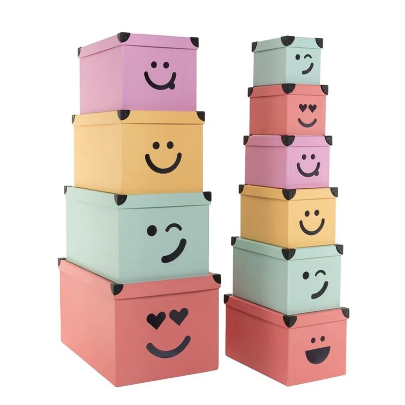 CAJAS SMILE TROQUELADO COLOR