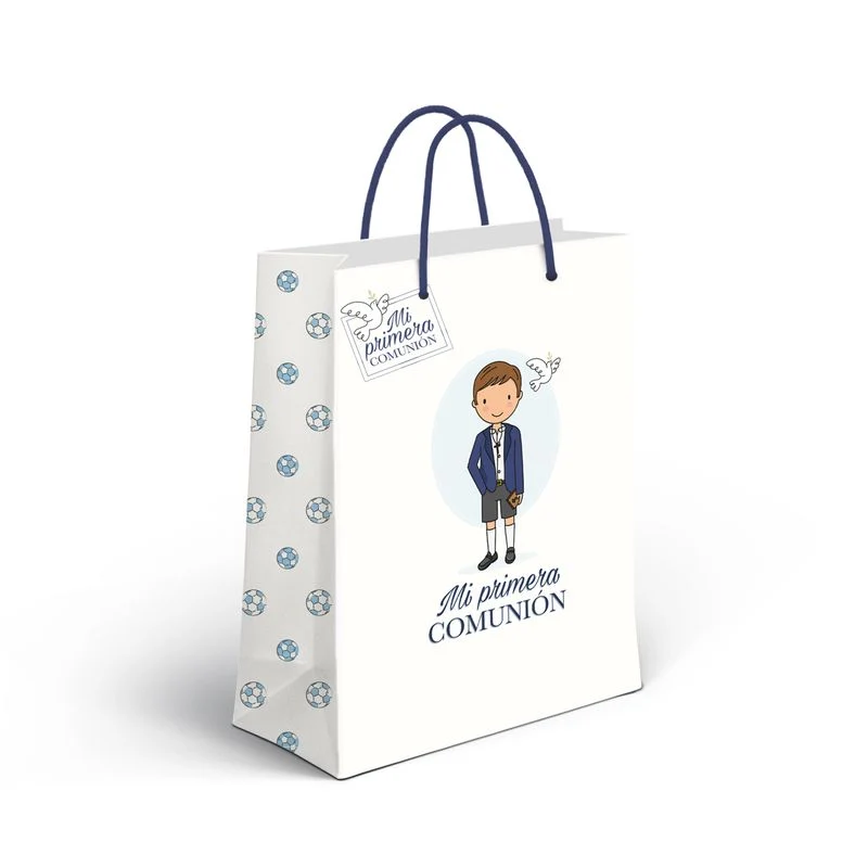 BOLSA PAPEL M COMUNION NIÑO