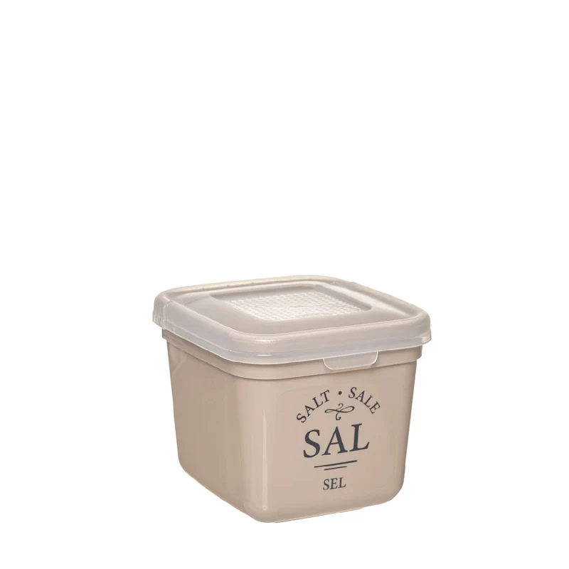 SALERO CON TAPA BEIGE