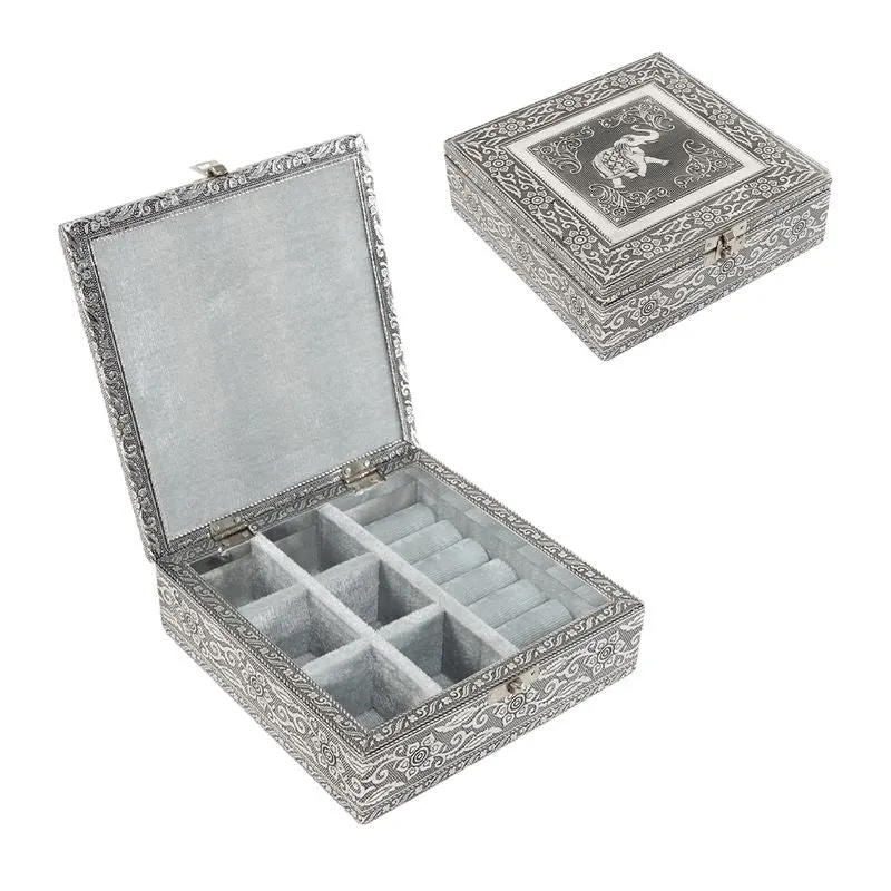 JOYERO METAL PLATA