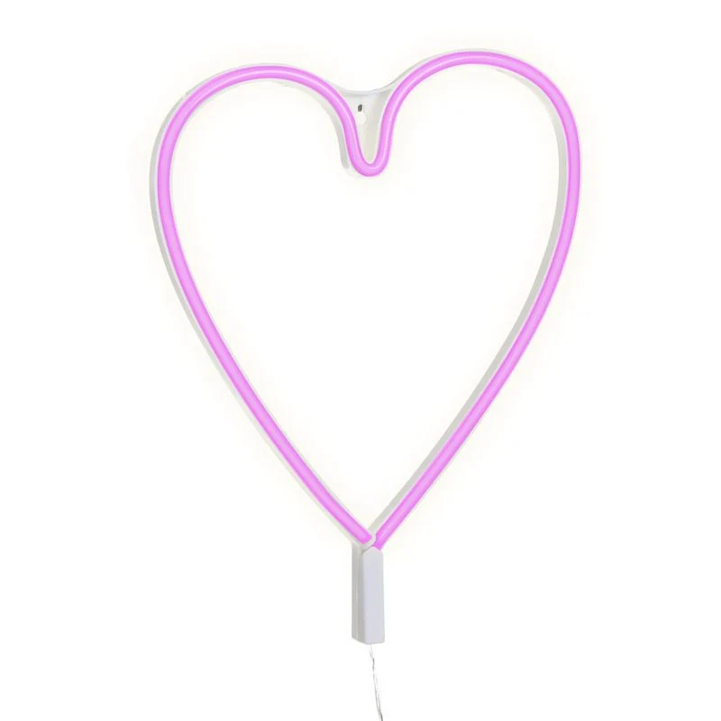 CORAZON NEON PARED