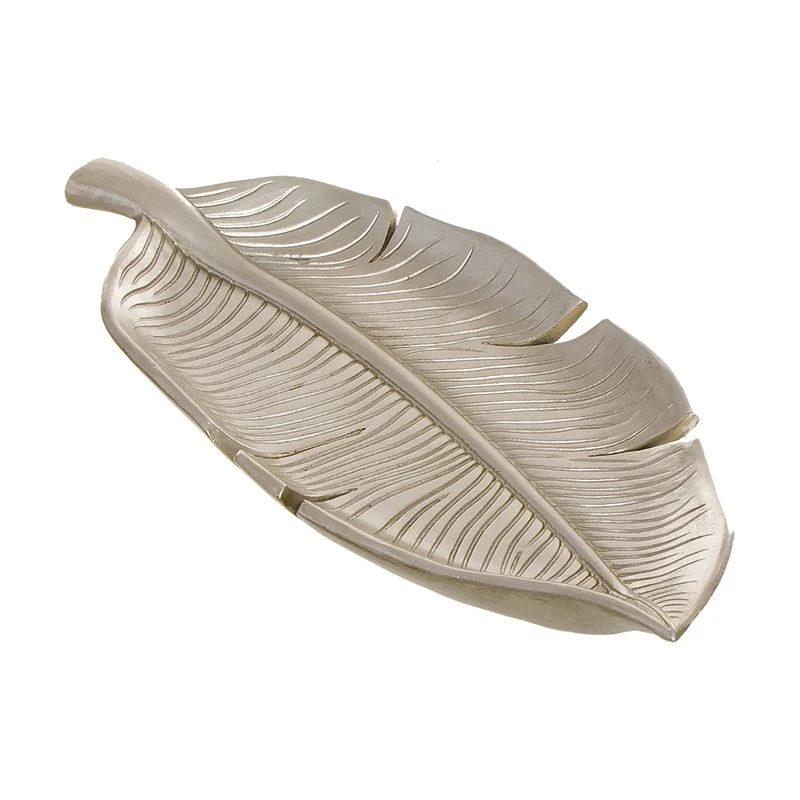 VACIABOLSILLOS FORMA HOJA ORO