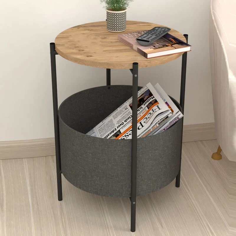 MESA AUXILIAR CON REVISTERO