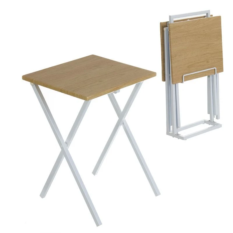 JUEGO 2 MESITAS NORDIC CON SOPORTE