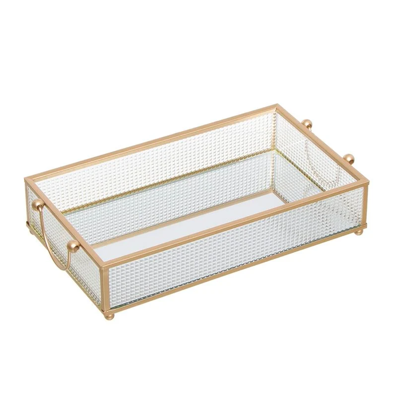 VACIABOLSILLOS CRISTAL TALLADO ORO M
