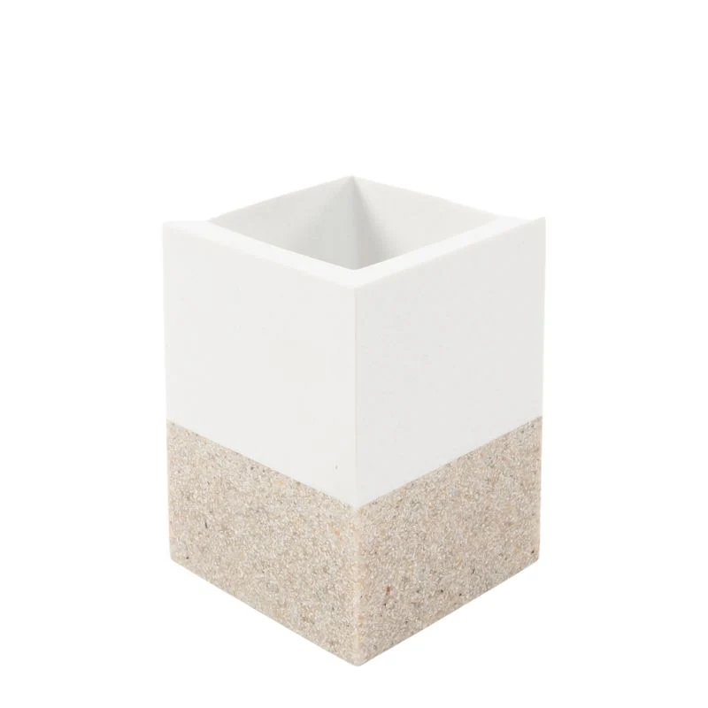 VASO BAÑO BICOLOR NATURAL