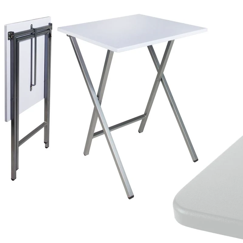 MESA PLEGABLE BLANCA