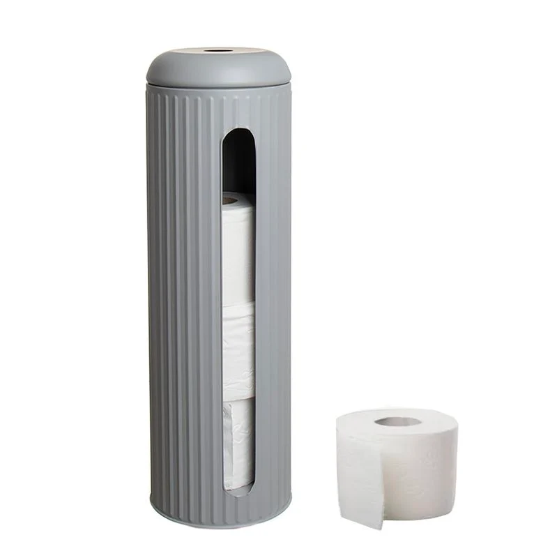 PORTAROLLOS WC GRIS