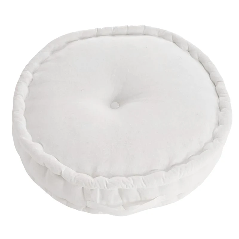 PUFF REDONDO 60CM CRUDO